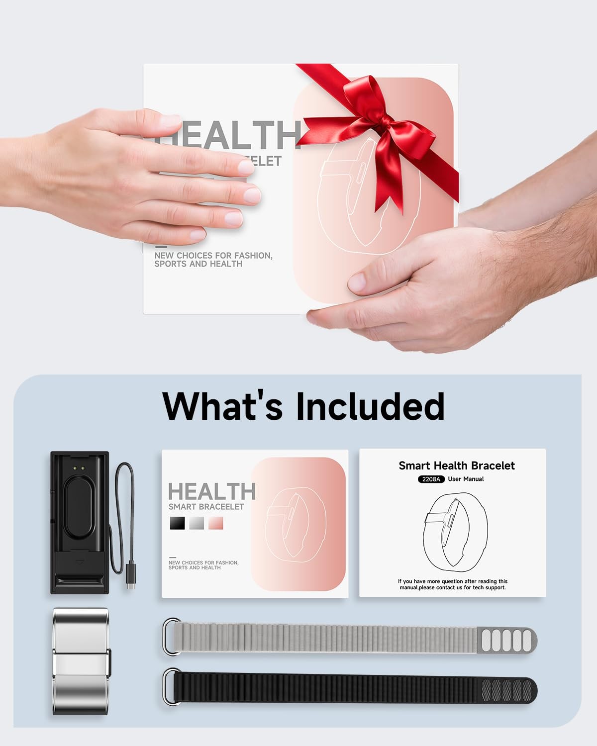Fitness Tracker for Men Women, Health Activity Fitness Trackers with Sleep Tr…