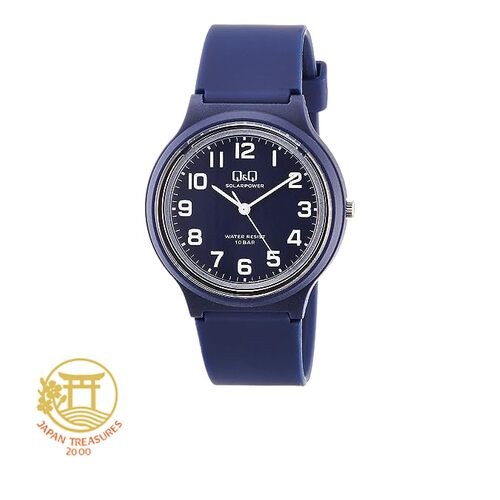 Citizen QQ Analog Solar Watch 10 ATM Water Resistant Urethane Strap No Battery