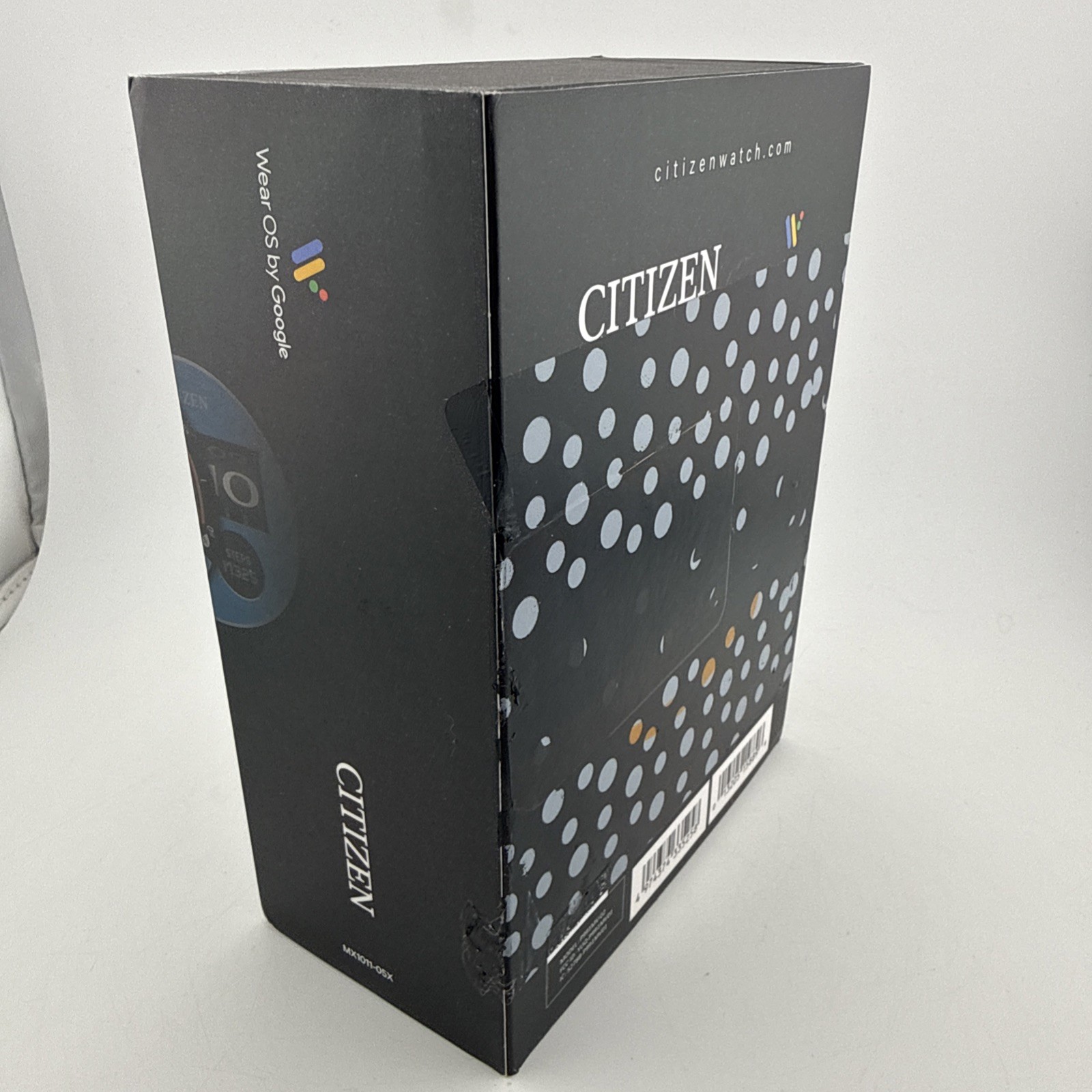 Citizen CZ Smart 44MM Black Silicone Sport Smartwatch – P991MV-02. Tested/Reset