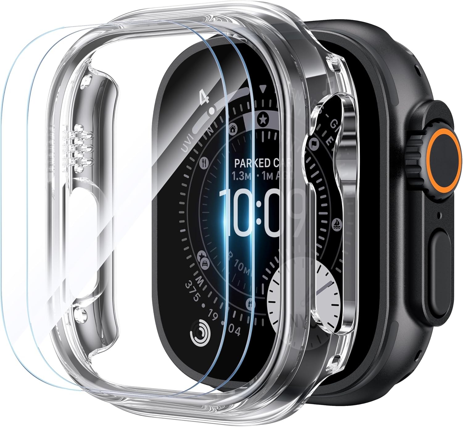 2 Pack Shockproof Case For Apple Watch Ultra 3/Ultra 2 49mm