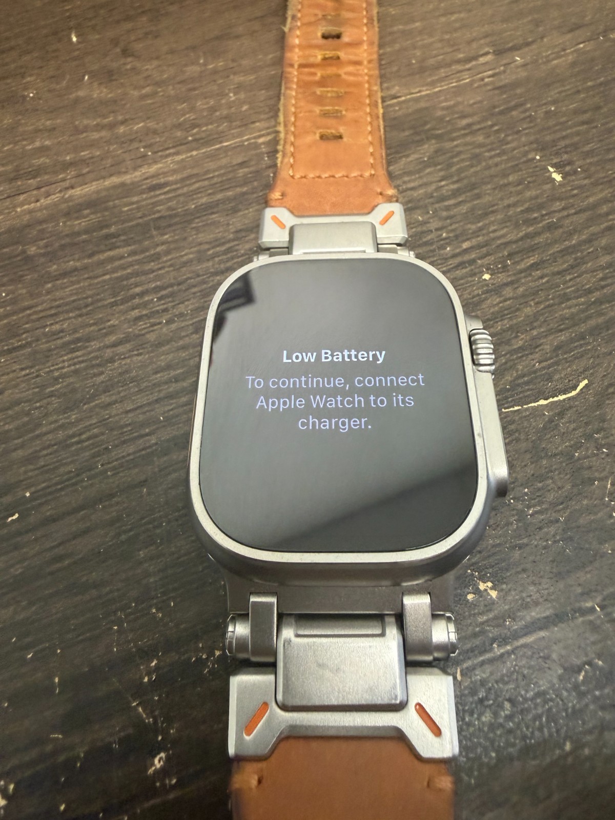 Unlocked Apple Watch Ultra 49MM Natural Titanium A2622