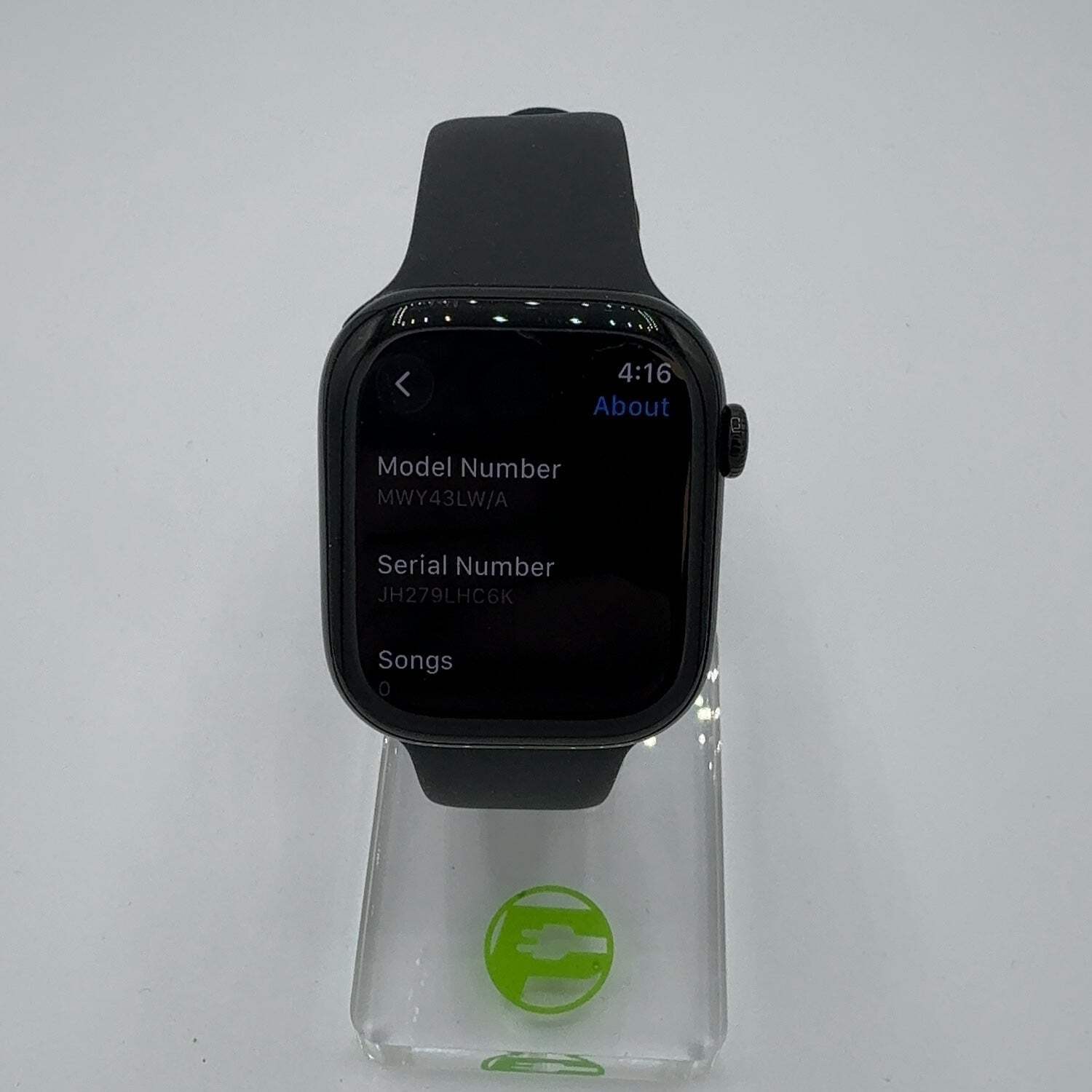 Unlocked Apple Watch Series 10 46MM Aluminum Black Watch Band 100% Battery