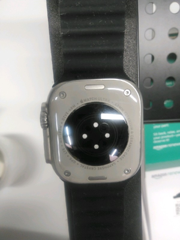 Apple Watch Ultra 49mm Titanium Case GPS Cellular One Size Midnight Ocean Band