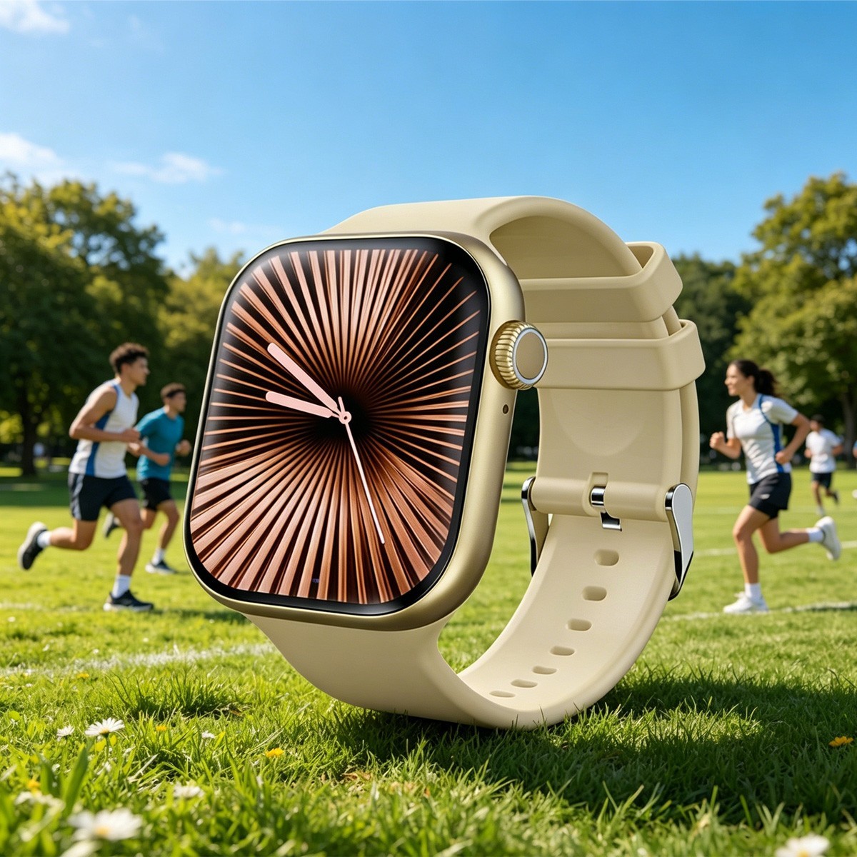 W&O Smart Watch Men Women with Phone Function Wristwatch Watch for IOS Android