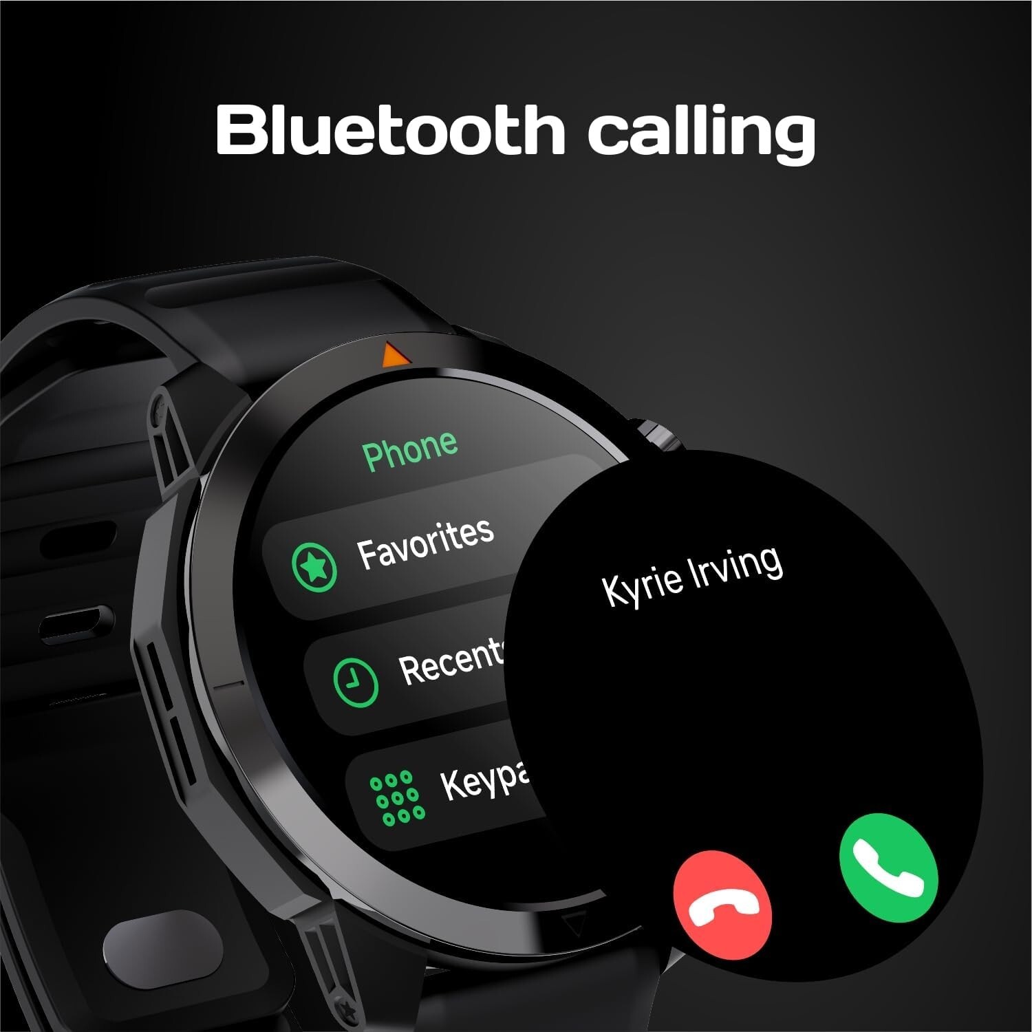 GPS Smartwatch w/ Heart Rate Blood Oxygen Stress Sleep Tracking 60 Workout Modes