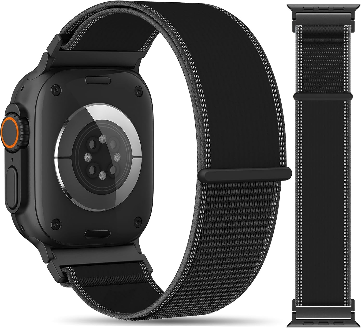 Nylon Strap Compatible with Apple Watch Ultra 49mm Sport Breathable