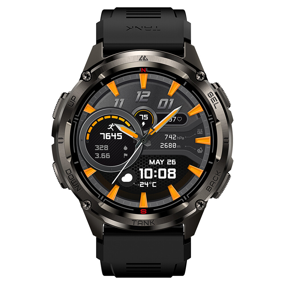 2025 KOSPET TANK T3 Ultra2 GPS Smart Watch Men 470mAh 50M Waterproof AMOLED NEW