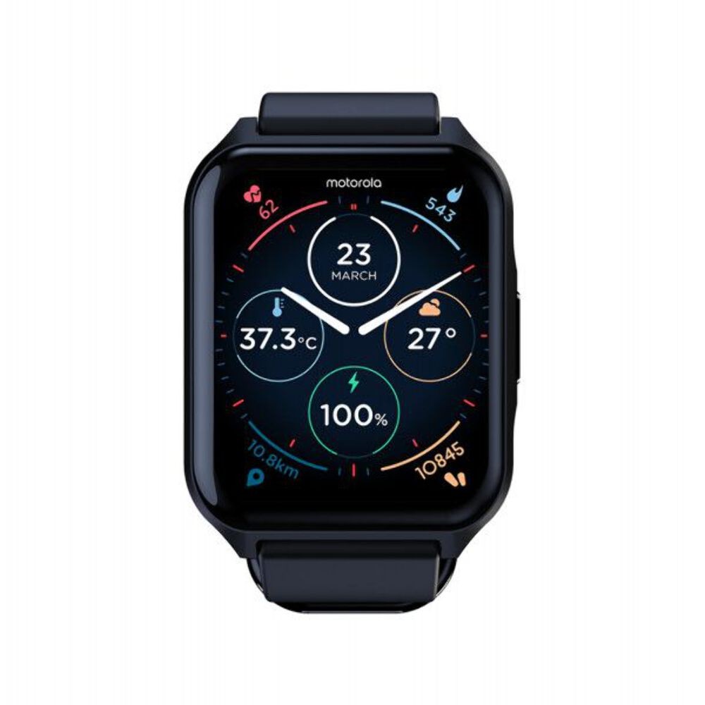 NEW Motorola Moto Watch 70 – 1.69″ Smartwatch – 10-Day Battery, IP67 Waterproof