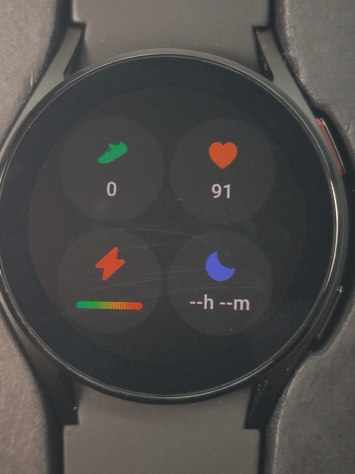 Samsung Galaxy Watch 4 SM-R860 Bluetooth /GPS/WiFi 40mm, Black -READ DESCRIPTION