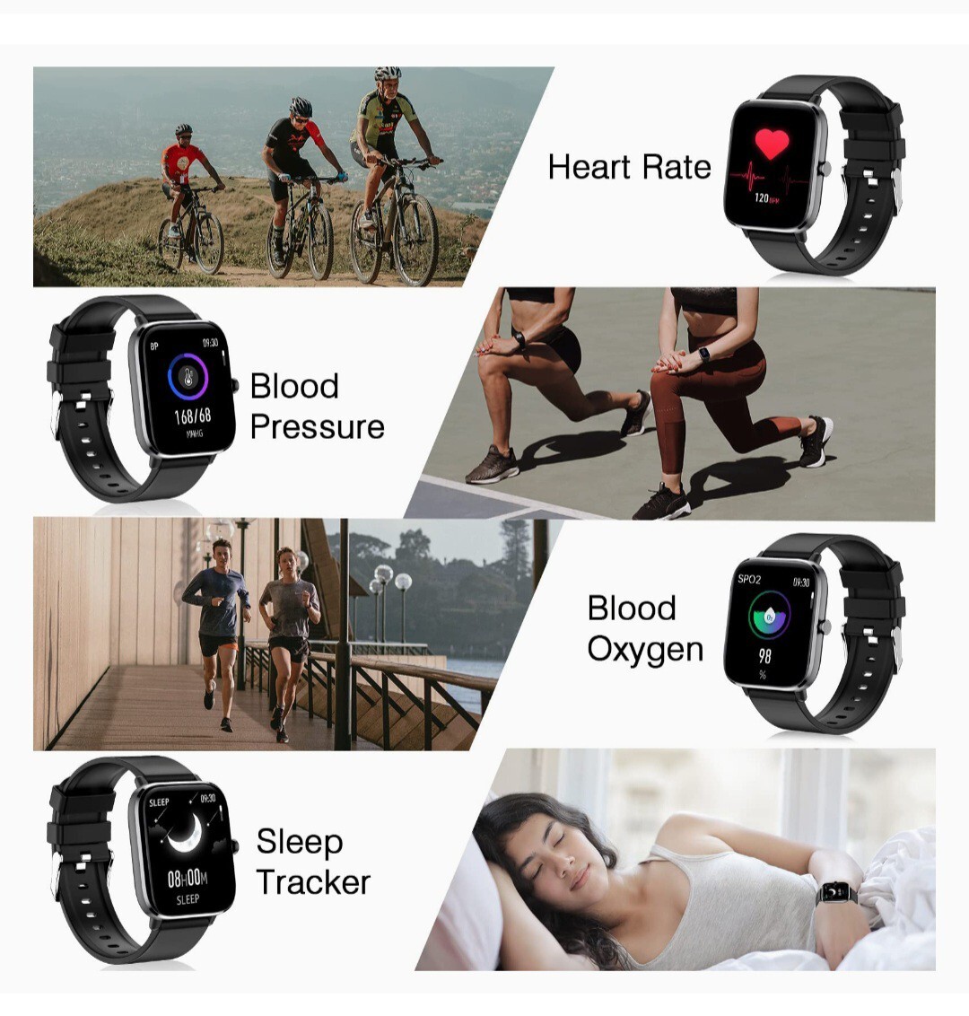 Smart Watch Bluetooth SmartWatch For Apple iPhone iOS and Android