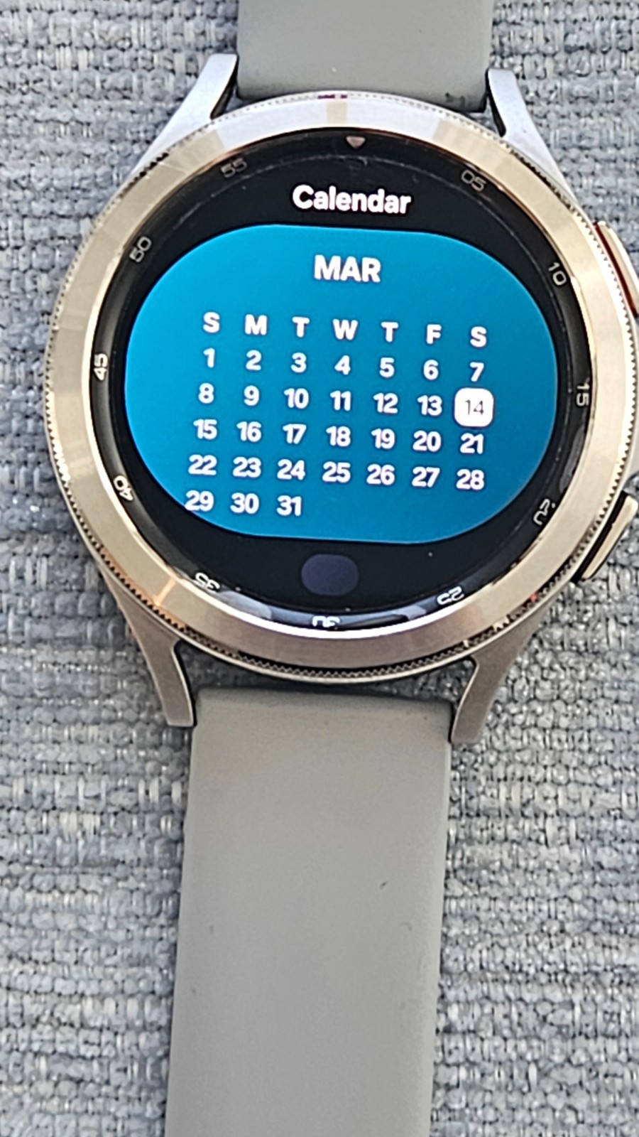 Samsung Galaxy Watch4 Classic 46mm Bluetooth Silver Smartwatch Free Shipping
