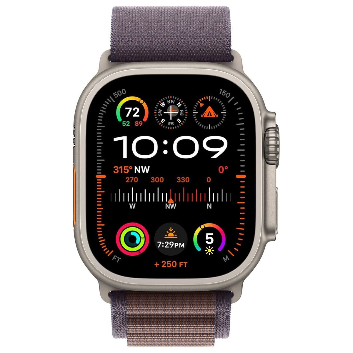Apple Watch Ultra 2 (GPS + LTE) A2986 49mm – Titanium / Indigo Trail Loop (M)