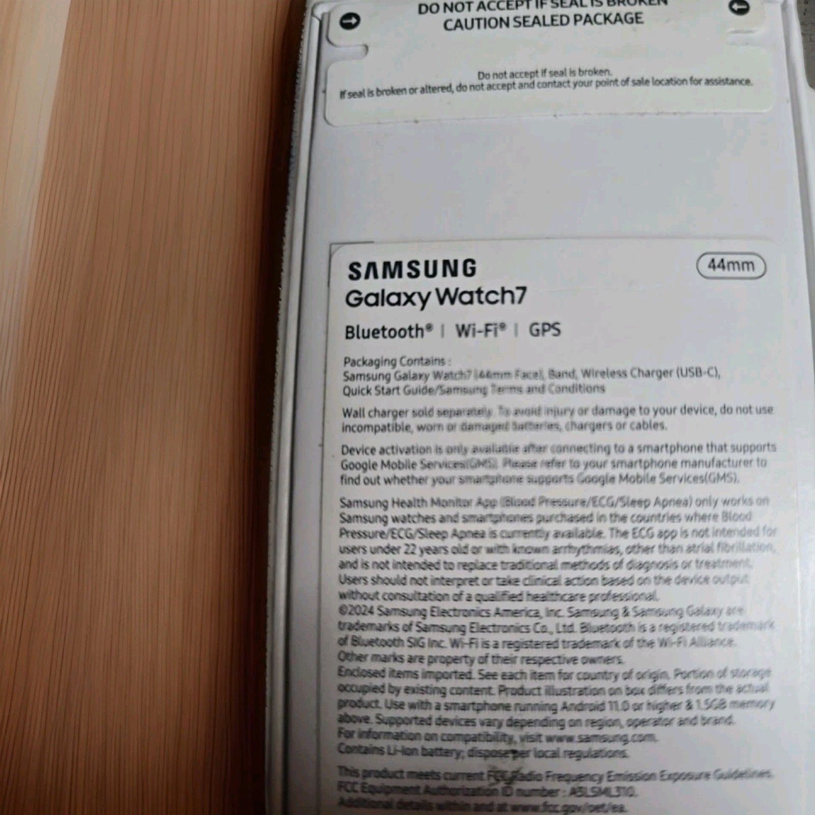 Samsung – Bespoke Galaxy Watch7 Aluminum Smartwatch 44mm BT – Dark Gray GPS