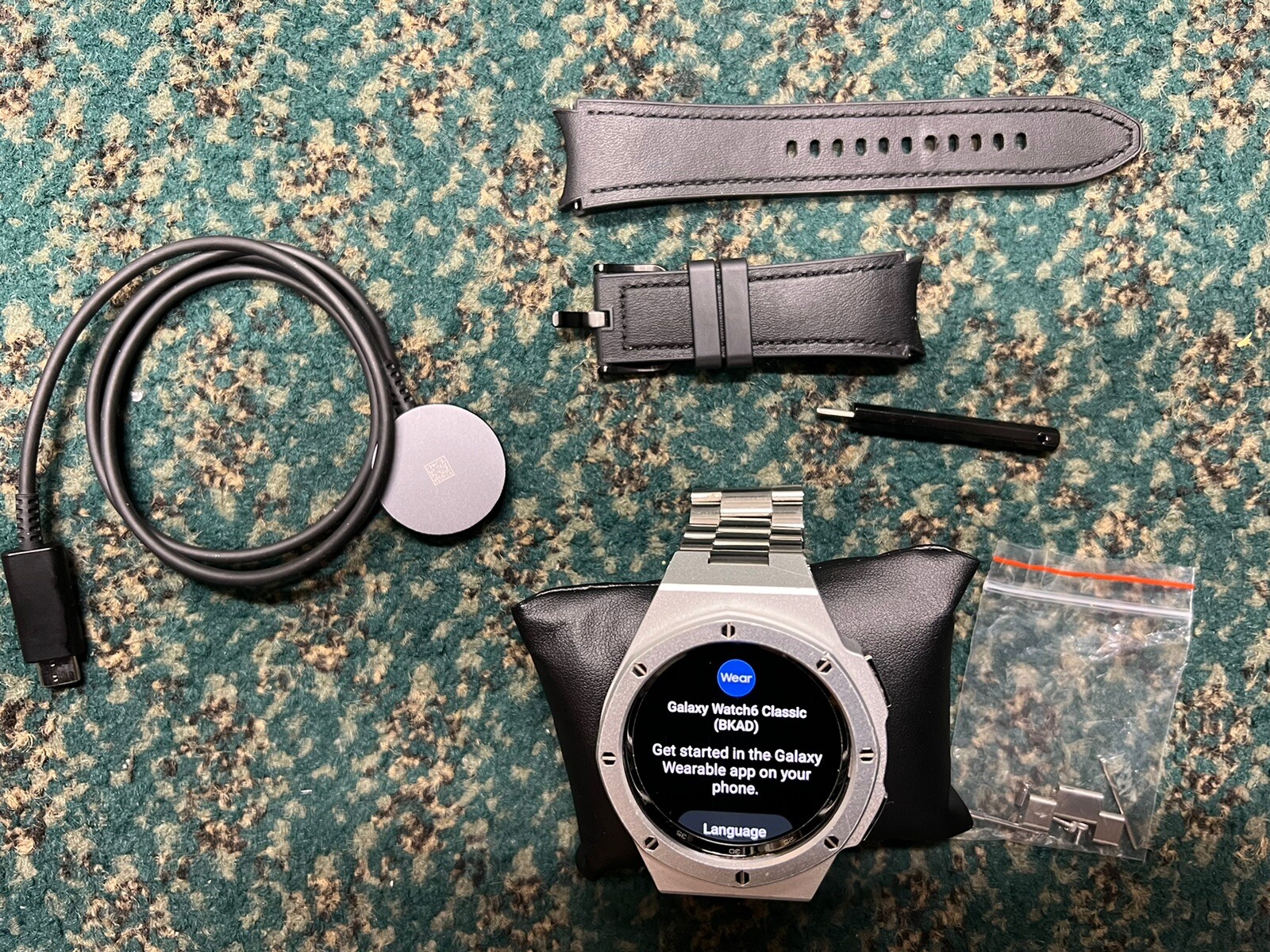 Mint Samsung Galaxy Watch 6 Classic SM-R965U LTE/Wifi/Bluetooth 47mm black Case