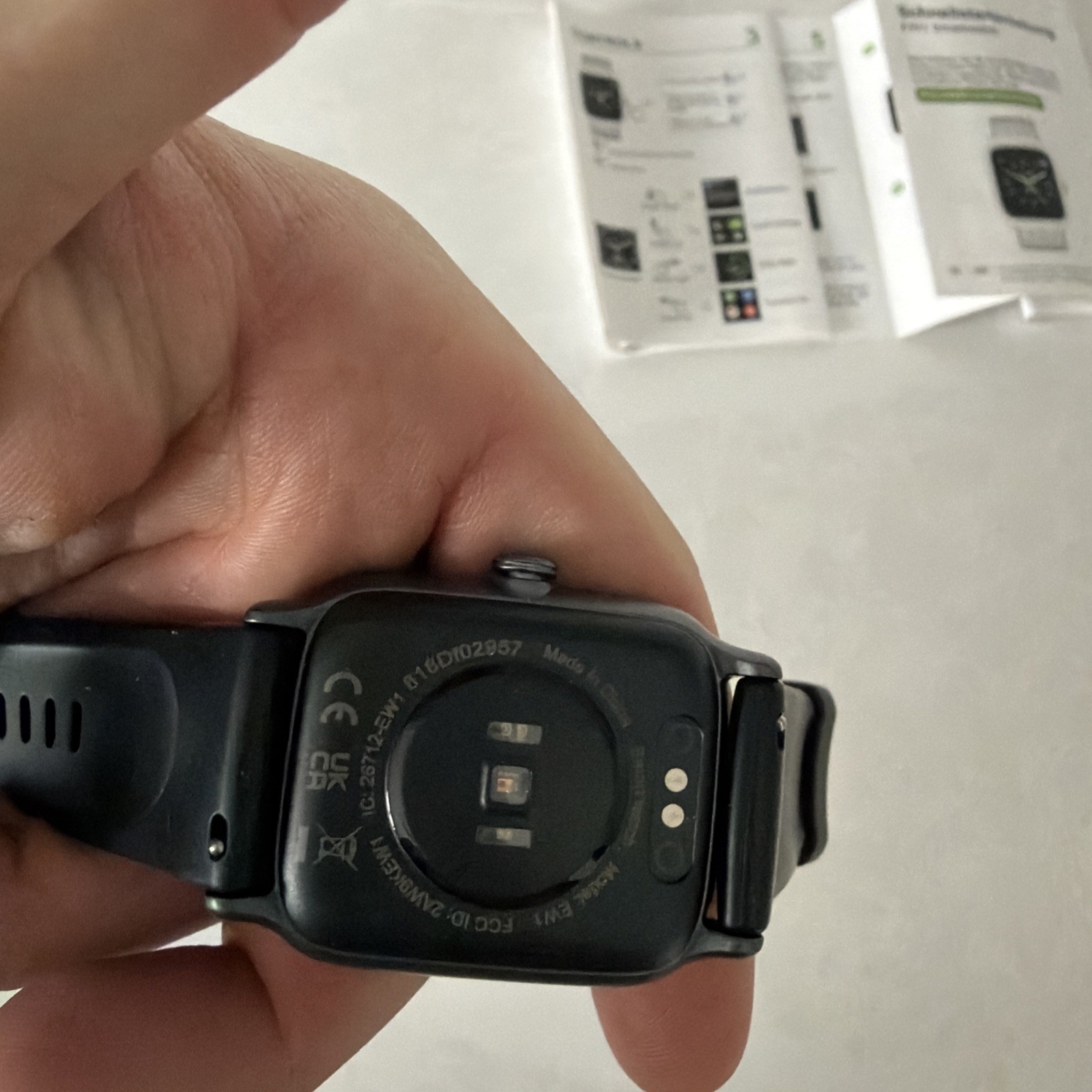 Letsfit EW1 Smart Watch Advanced Fitness & Health Tracking Black
