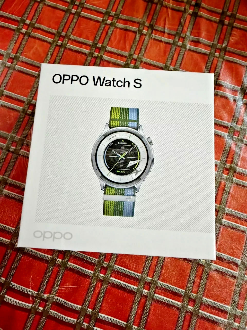 (New) OPPO Watch S Silver 4GB EMMC AMOLED Bluetooth Android iOS Smartwatch