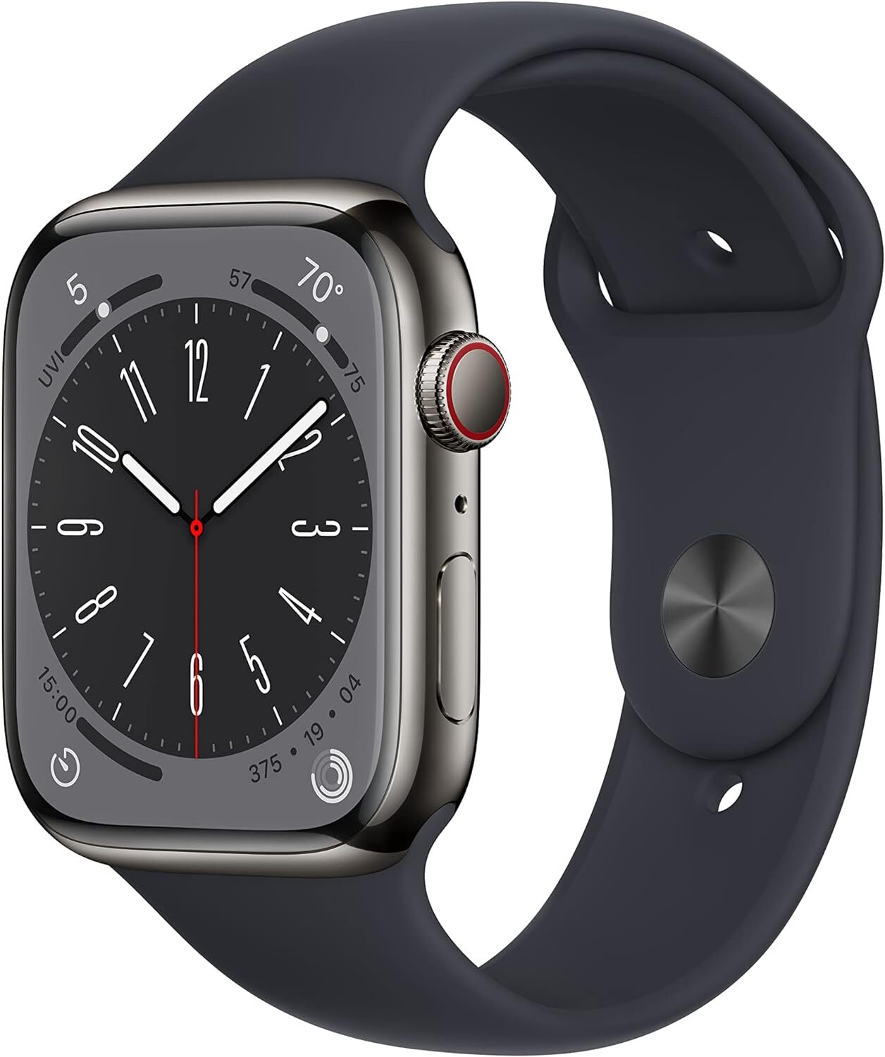 Apple Watch Series 8 41mm / 45mm GPS W/ Cellular 4G Stainless Steel W/Sport Band