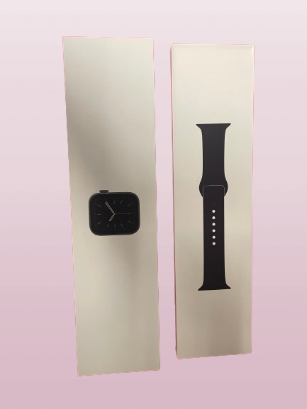 Apple Watch Series 6 GPS + Cellular Aluminum 44mm (Space Gray Black Sport Band)