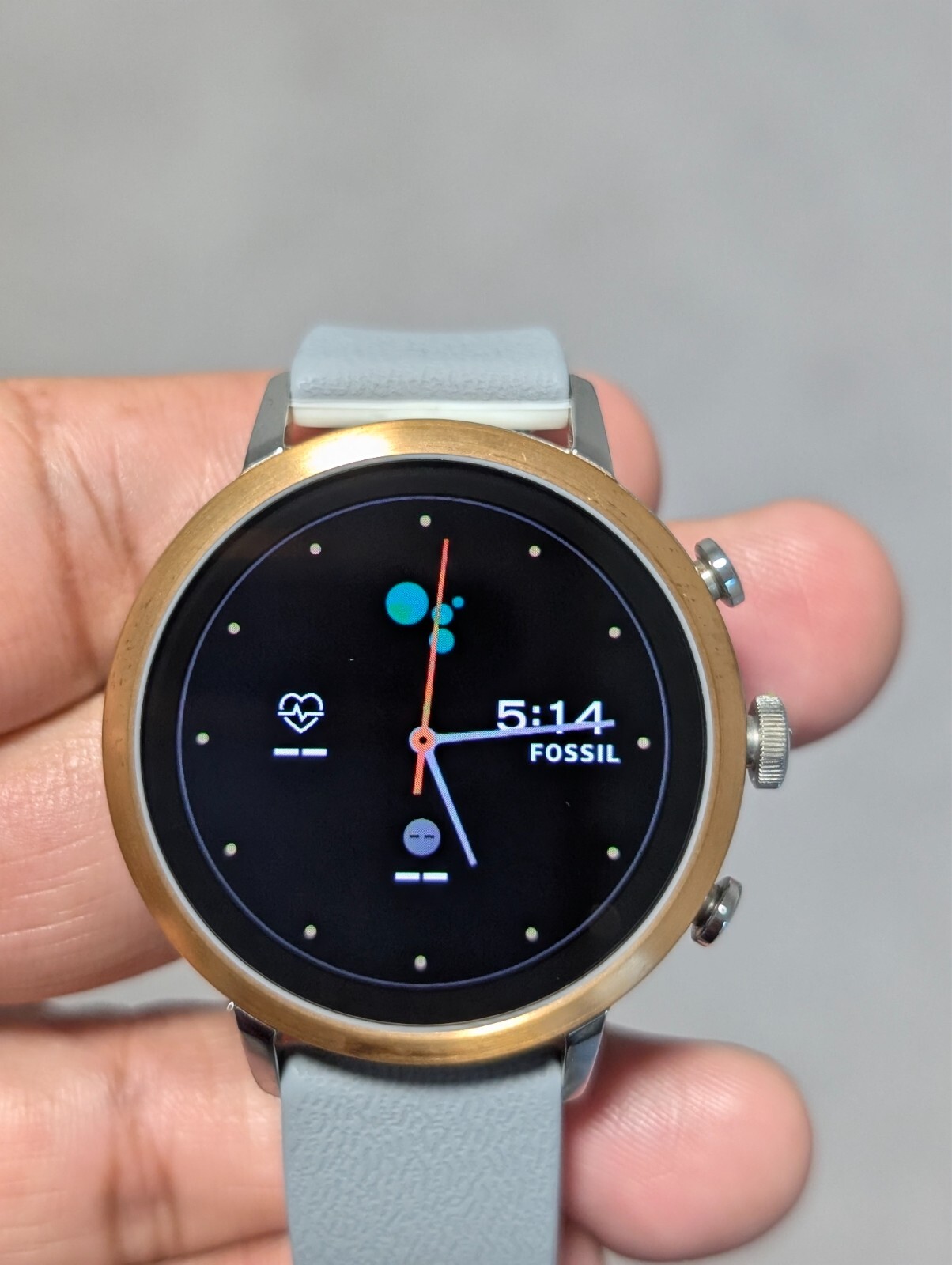 Fossil Smartwatch 4th Gen. Venture 40mm Rose Gold Stainless Steel Case
