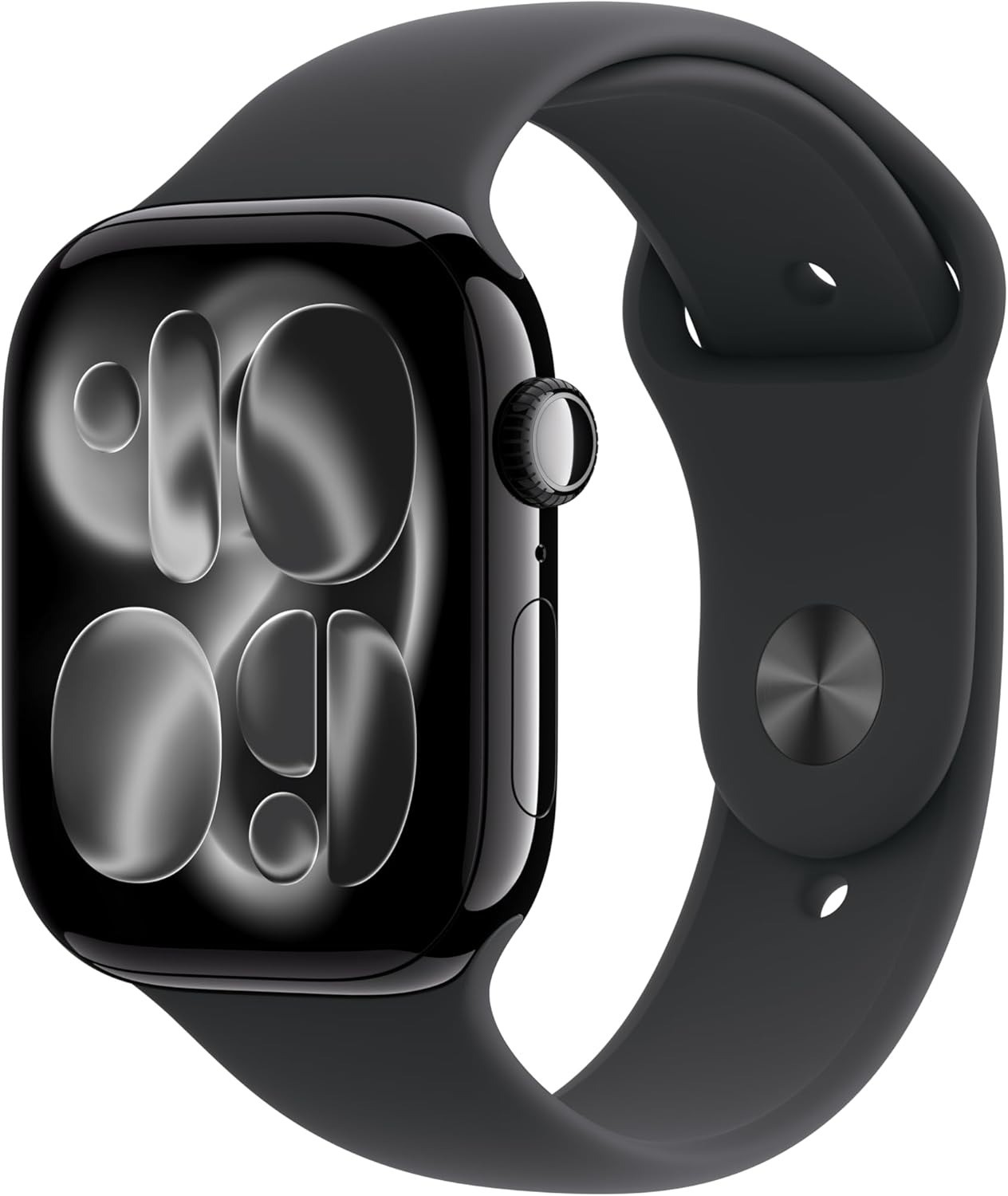 Apple Watch S11 (GPS + LTE) 46MM Natural Titanium Case Stone Gray Sport Band