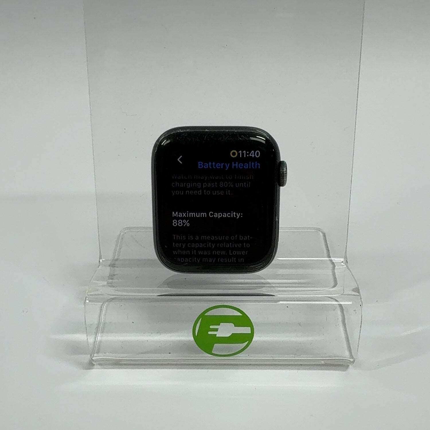 GPS Only Apple Watch Series 6 44MM Space Gray Aluminum M07H3LL/A FACE ONLY