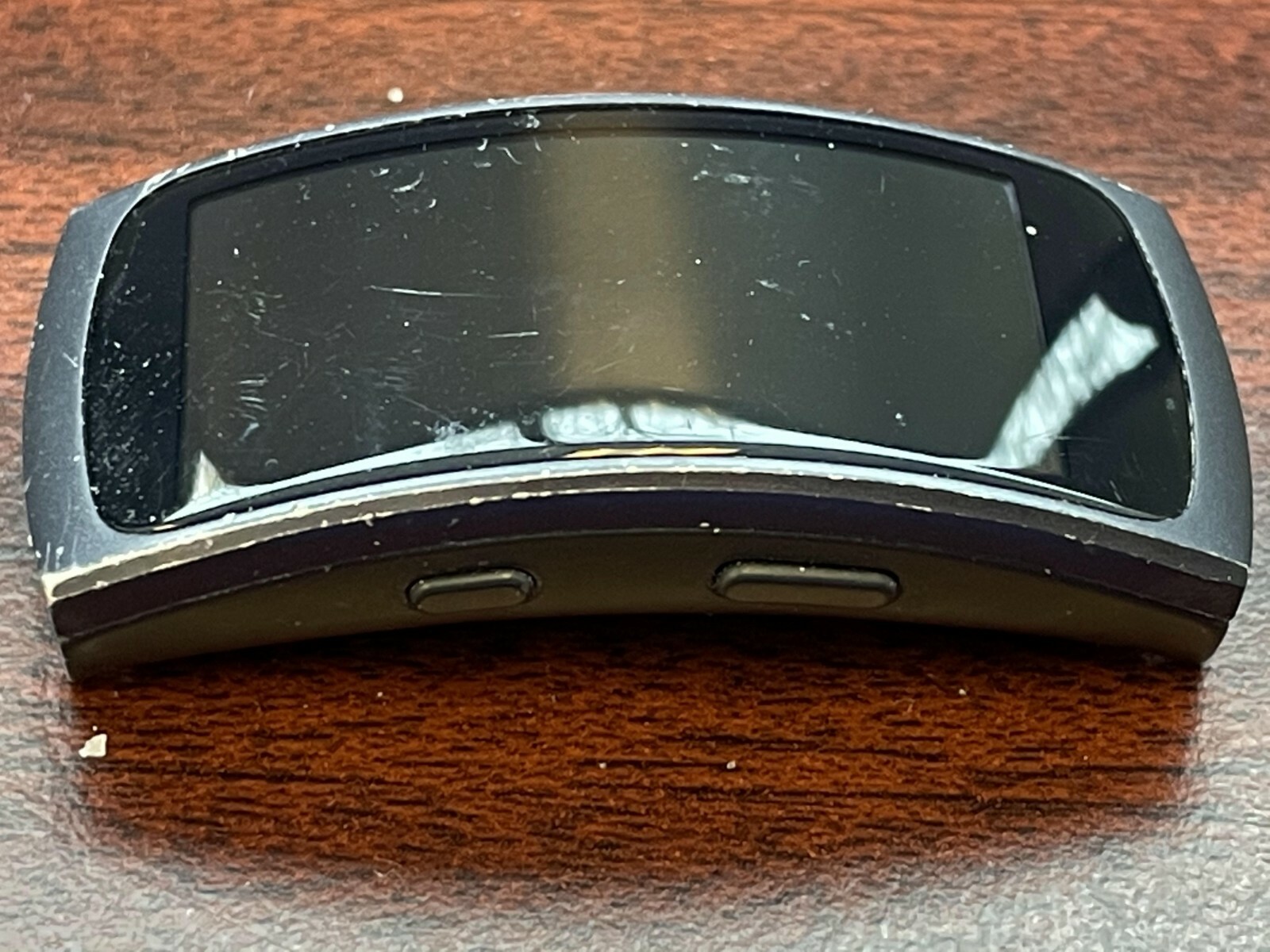 Samsung Gear Fit 2 Smartwatch Polycarbonate Case – NOT WORKING & FOR PARTS ONLY