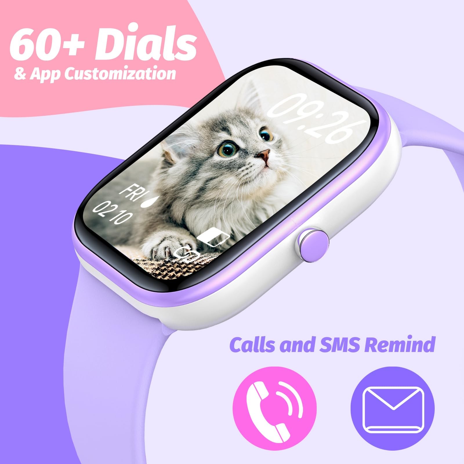 Fitness Tracker for , IP68 Waterproof with 1.5″ DIY Dials 19 Sport Modes, Ped…