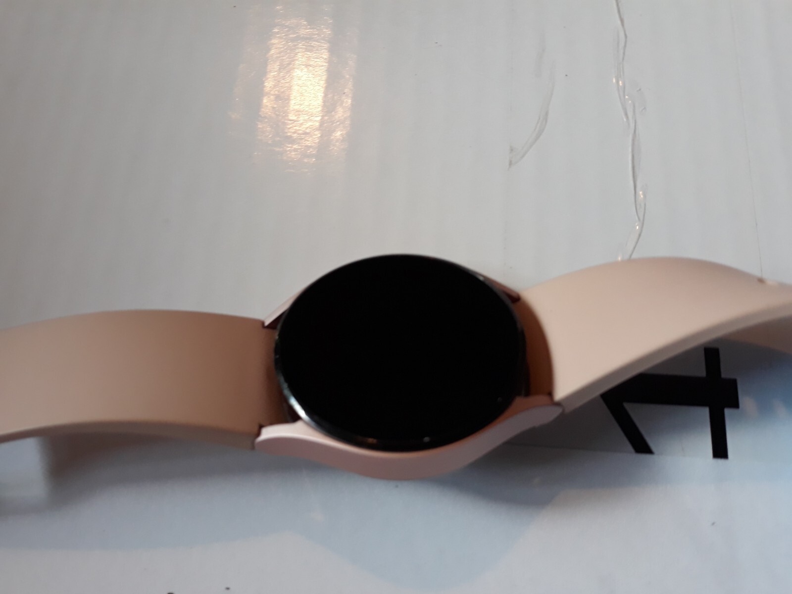 Samsung Galaxy Watch4 SM-R865 40mm Aluminum Case with Sport Band – Pink Gold…