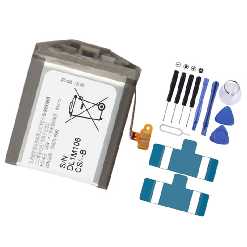 472mAh Polymer Battery For 46mm Smartwatch Extended Runtime Lightweight Design