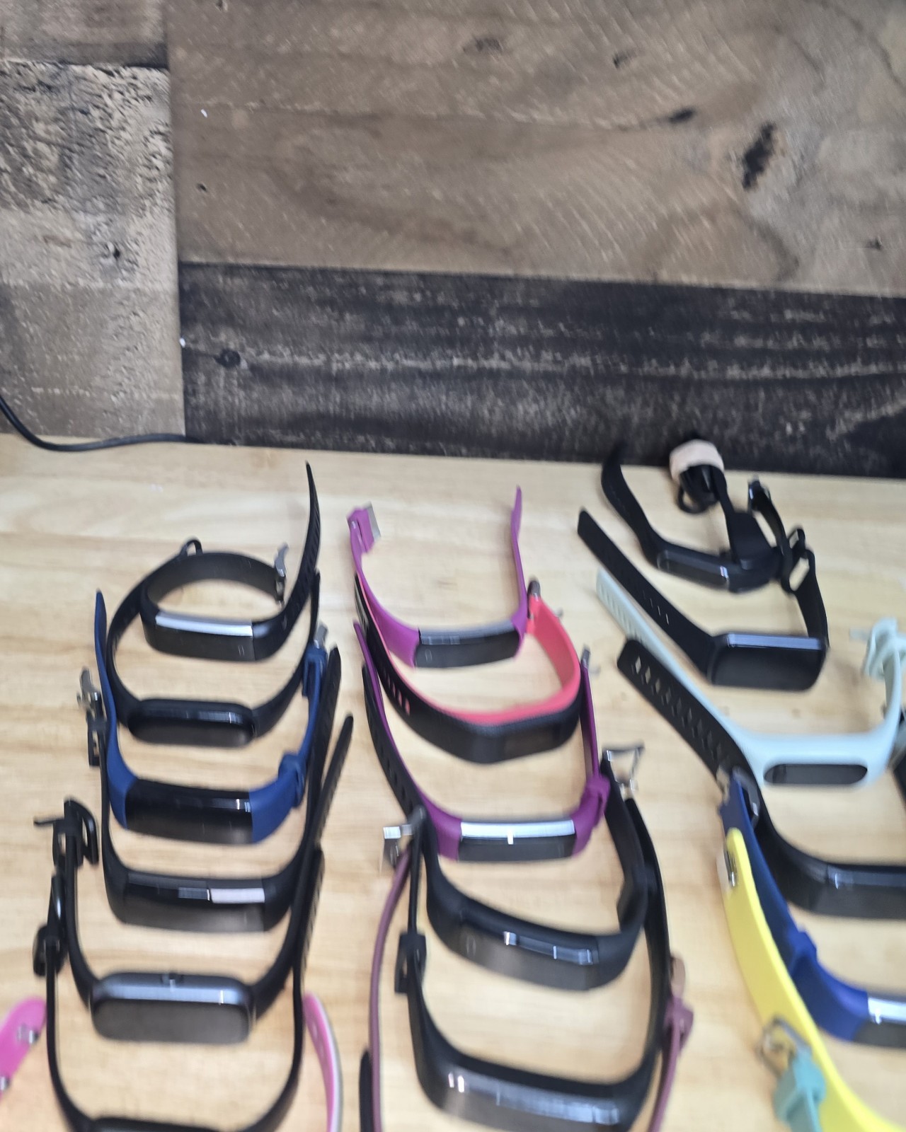 Lot of 30 Fitness Trackers Fitbit Garmin iFitness BiggerFive Vivosmart HR+