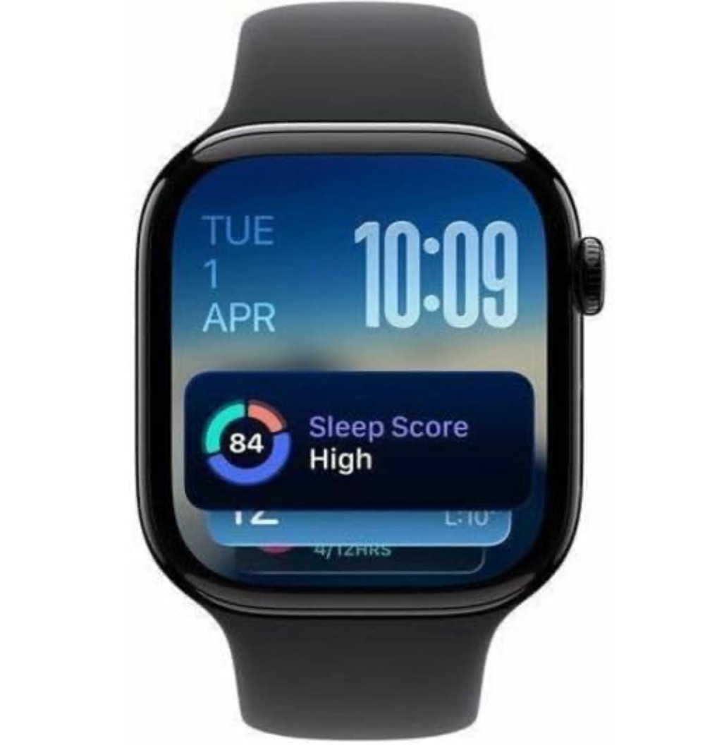 Apple Watch Series 11 42mm GPS Jet Black Case w Black Sport Band MEQT4LW/A