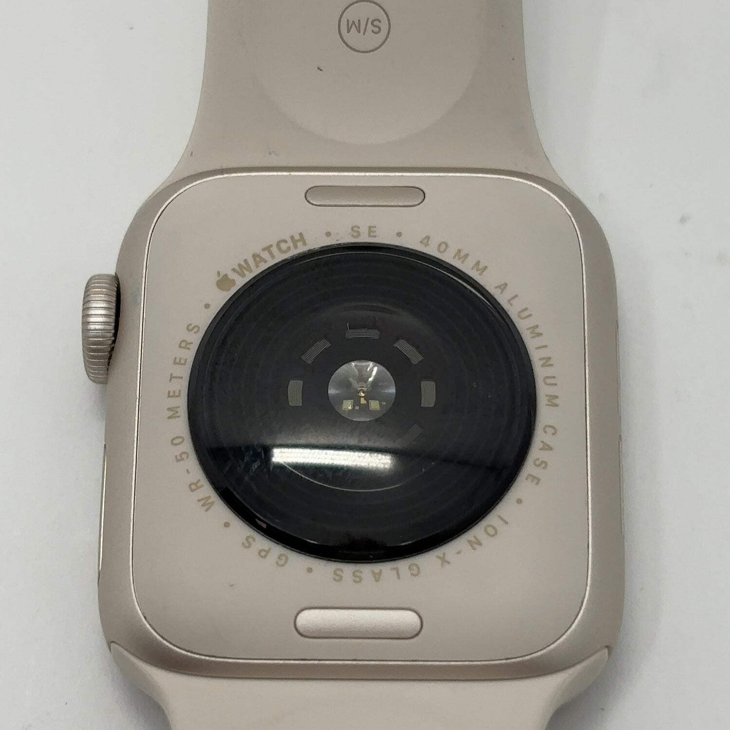 GPS Only Apple Watch SE 3 40MM Starlight Aluminum Starlight Sport Band MEH34LW/A