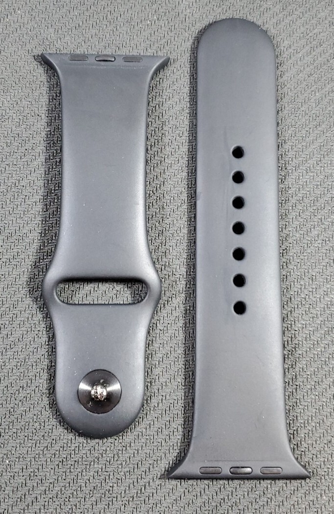 Apple Watch Series 6, 44mm Space Gray/Black, Unlocked GPS + Cell M07H3LL/A A2294