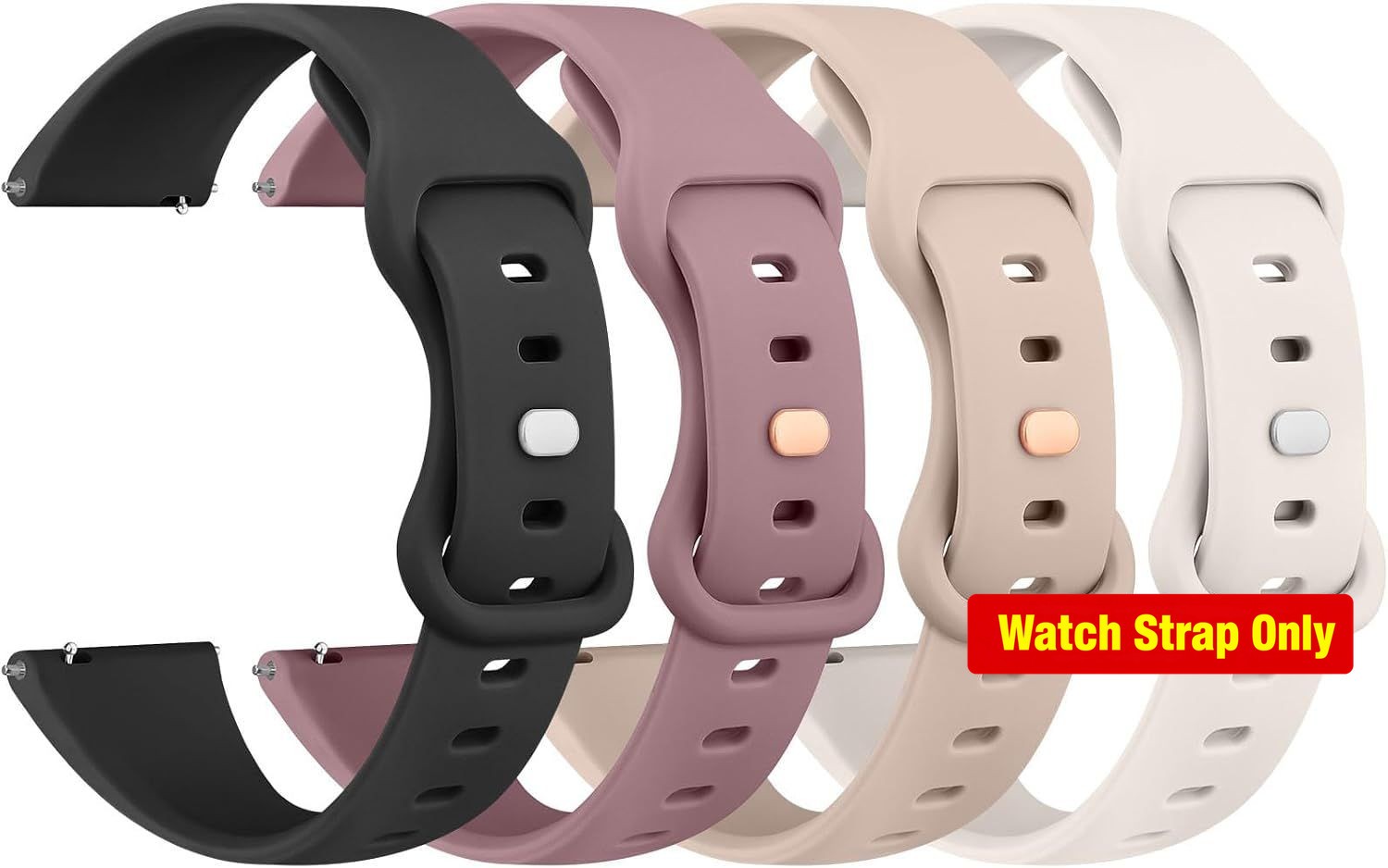 Soft Silicone Strap Compatible with VeryFit IDW13 IDW16 20mm Adjustable
