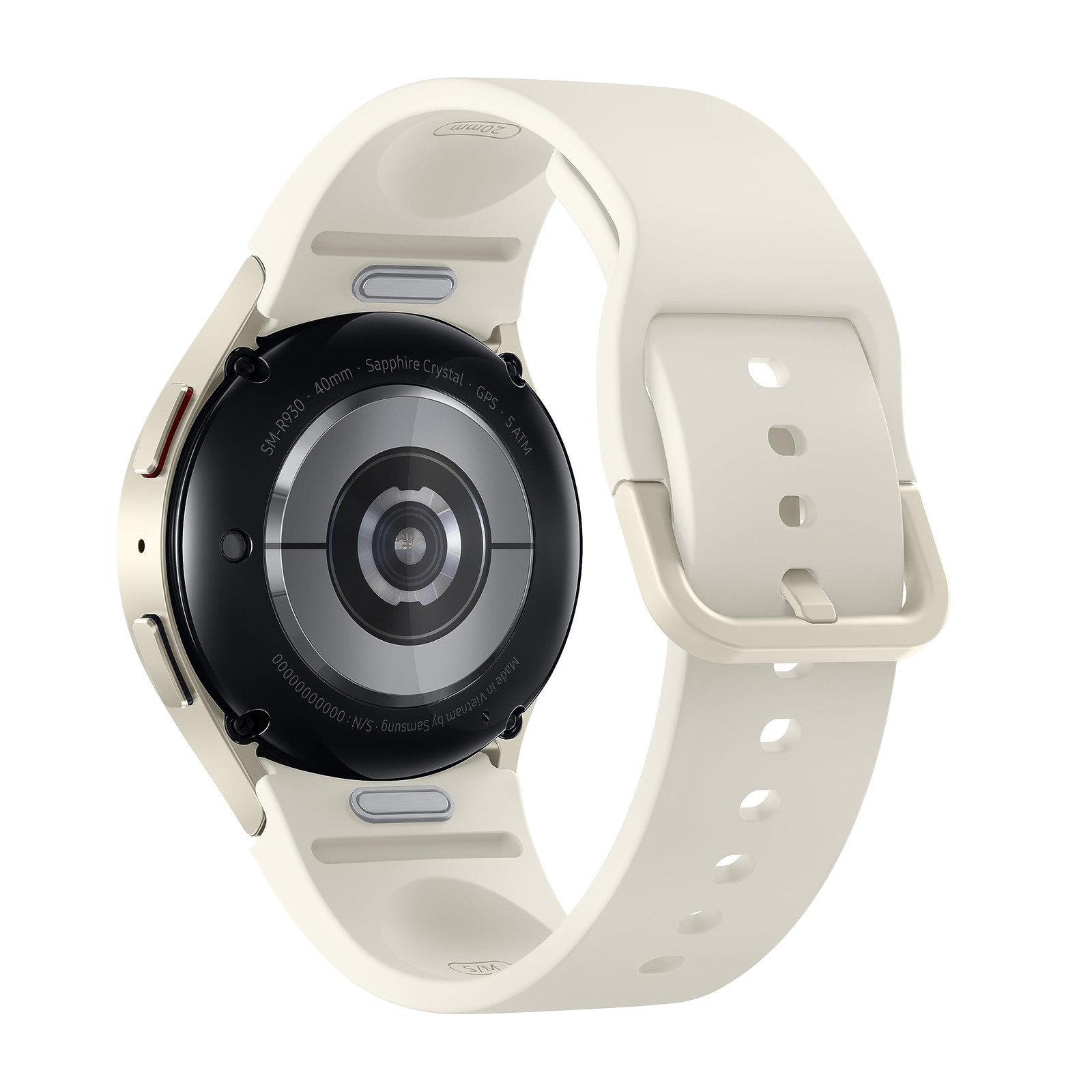 Samsung – Galaxy Watch6 Aluminum 40mm – Bluetooth – Cream – SM-R930NZEAXAA –