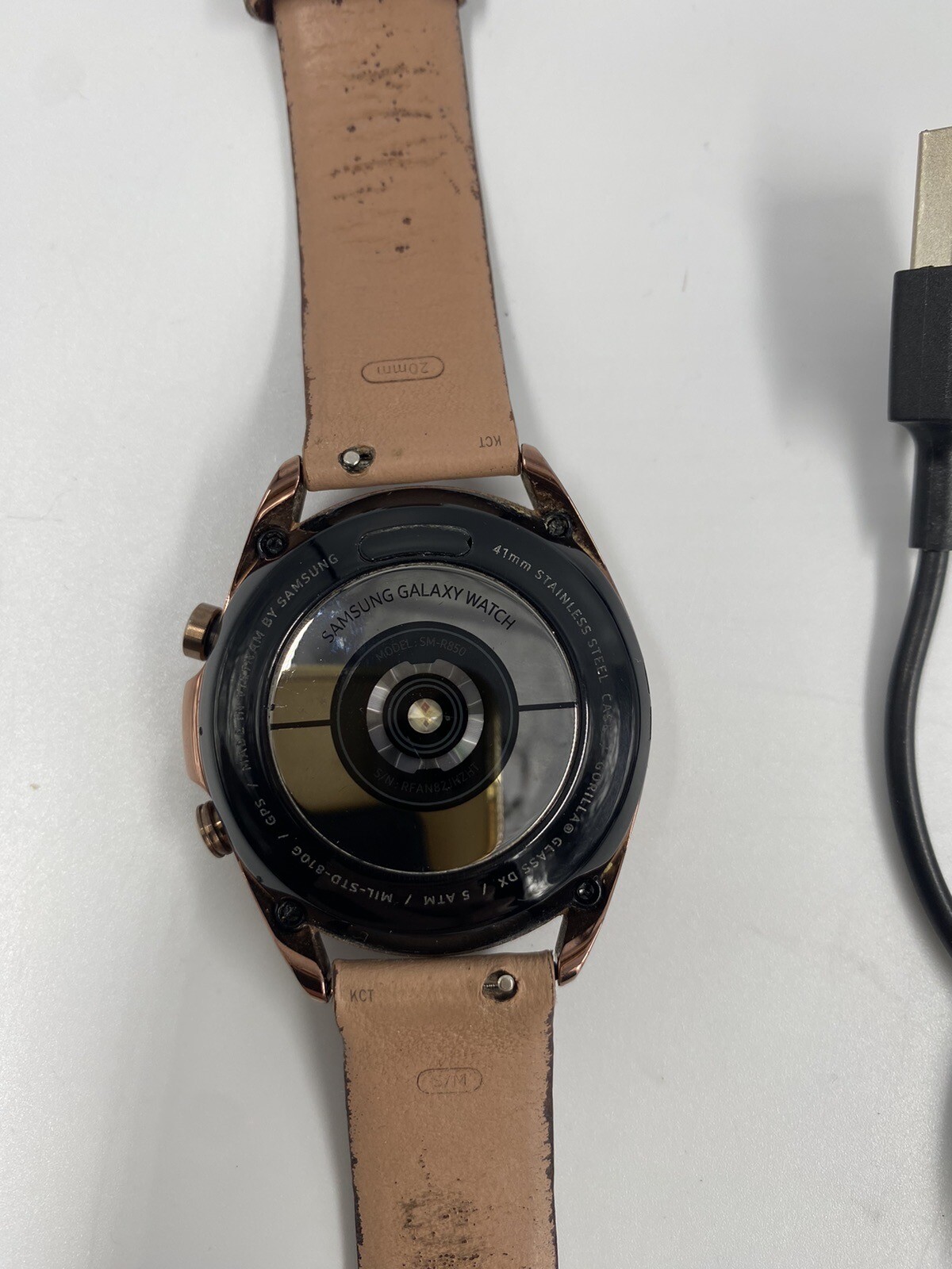 Samsung Galaxy Watch 3 SM-R850 41mm Mystic Bronze,WiFi/Bluetooth/GPS,good, #2