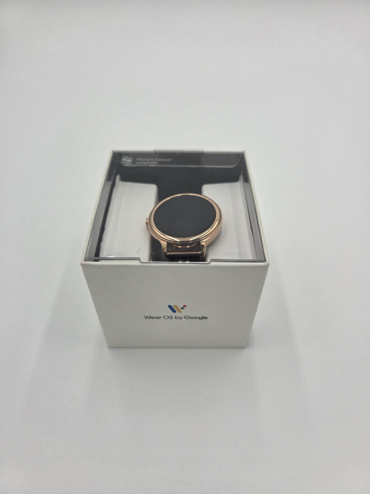 Fossil DW11F1 Smartwatch Rose Gold Metal Wear OS by Google for iOS & Android