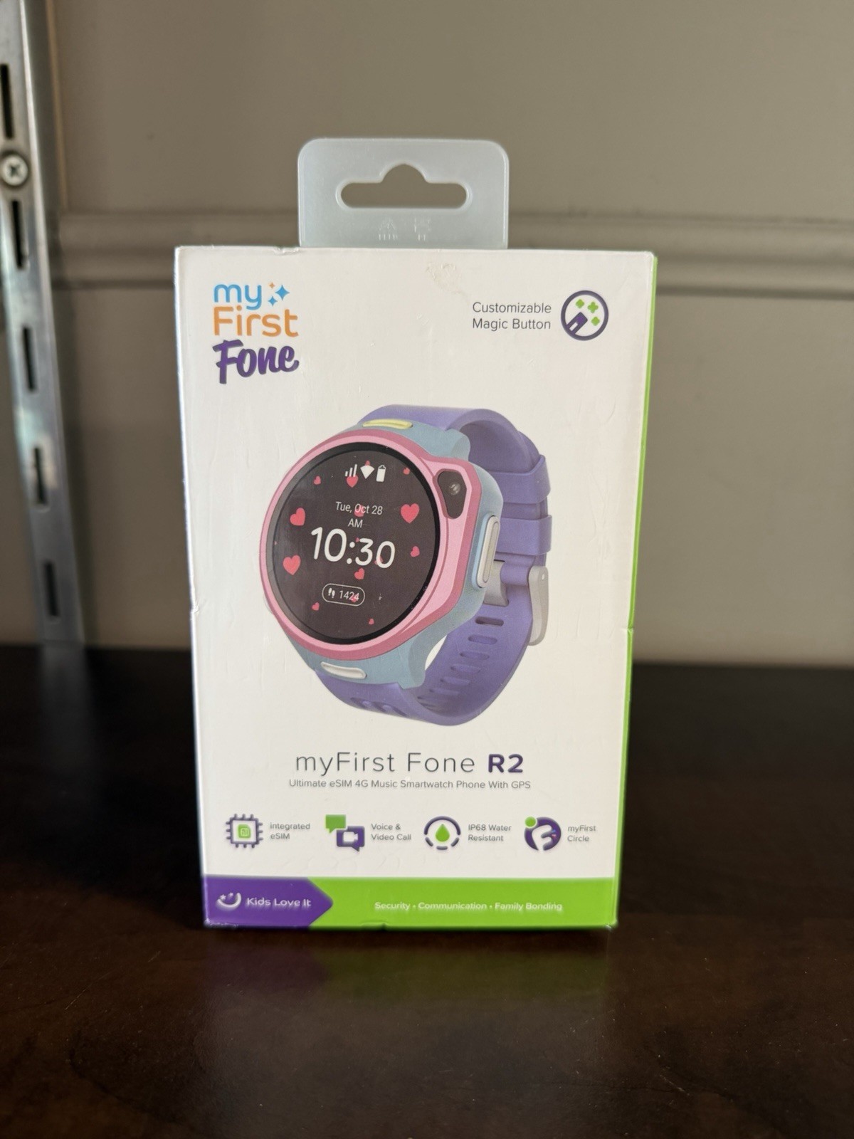 Kids GPS Smartwatch Phone | myFirst Fone R2 | Cotton Candy Mix | Sealed | 4G LTE
