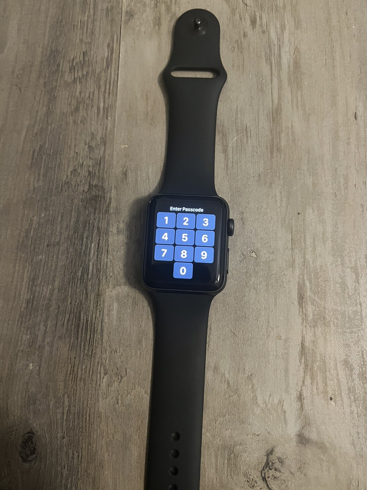 Apple MTF32LLA Watch Series 3gps 42 Mm Space Gray Aluminum With Black