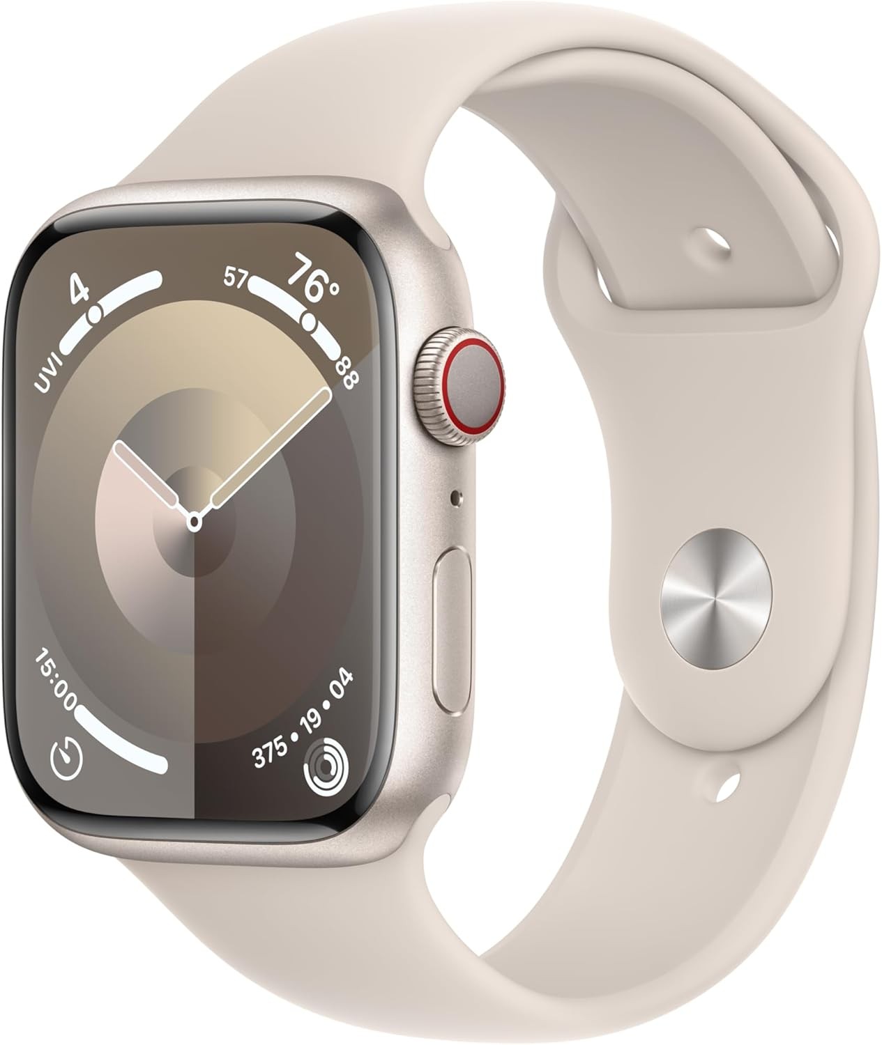 Apple Watch Series 9 Aluminum 45mm (GPS Only, No Cellular) Starlight (Very Good)