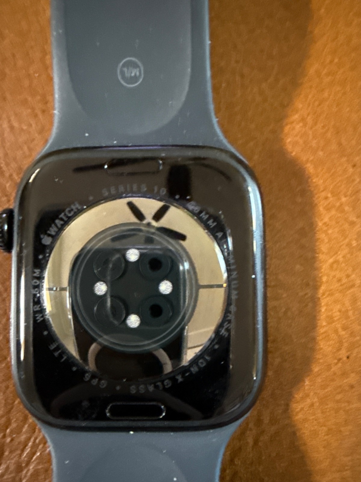 Apple watch series 10 46mm gps black, band size m/l; never used no box