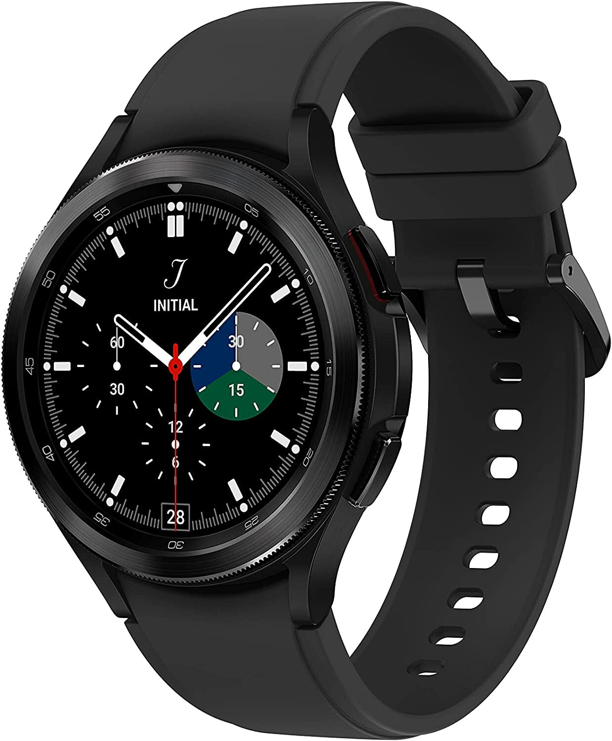 Samsung Gear Sport 46mm Black (SM-R600) comes with charging stand and cable