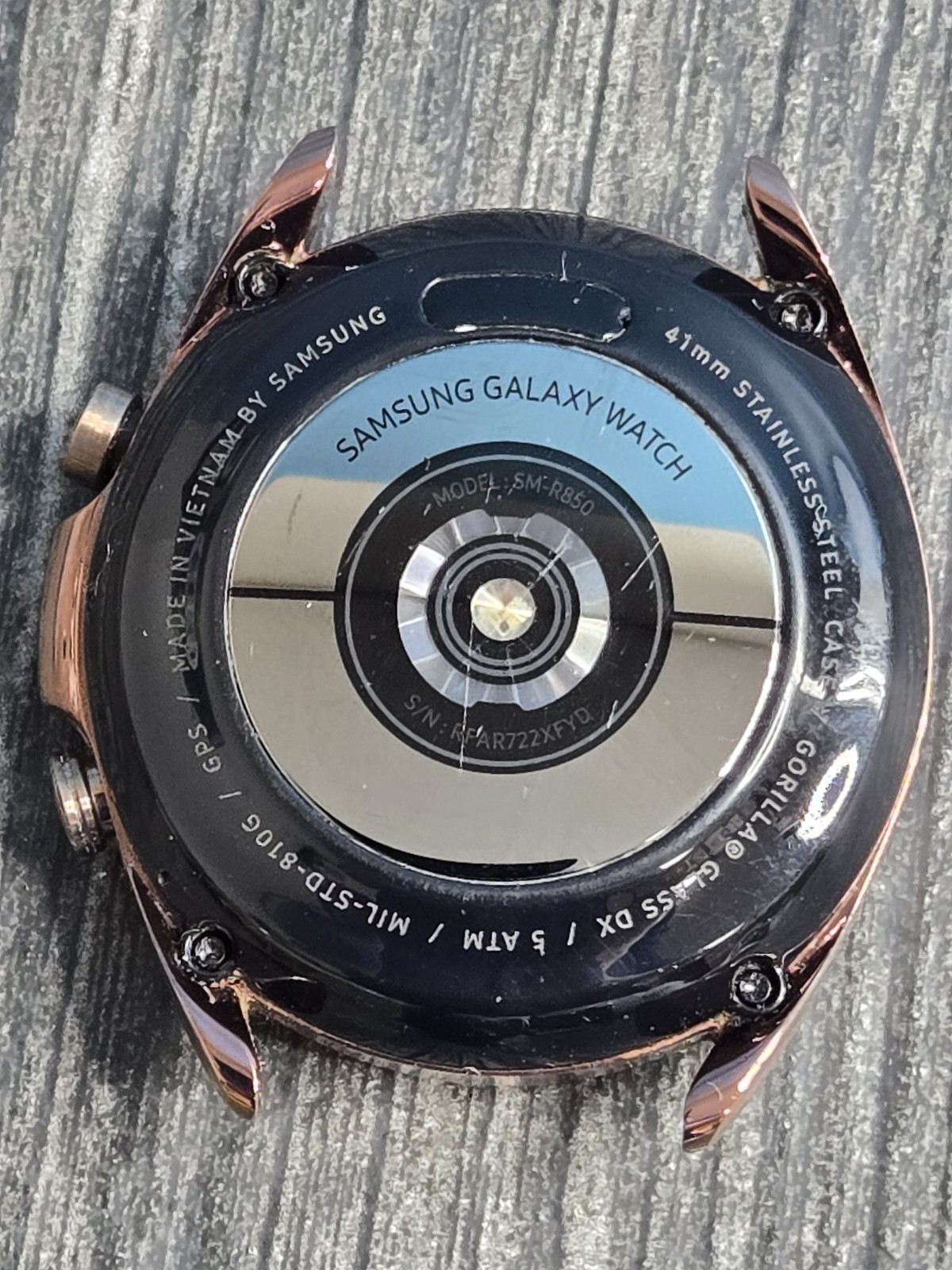 Samsung Galaxy Watch3 SM-R850 Smartwatch 41mm Bluetooth/GPS/WiFi – Bronze