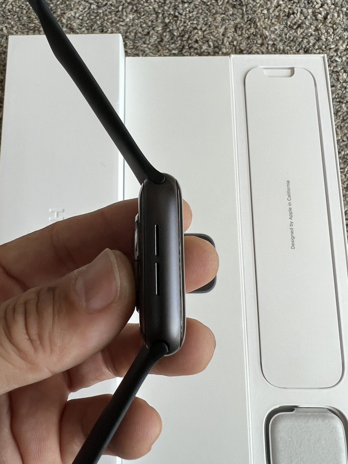 Apple Watch Series 6 44mm Sp Gray Alu Black Band (GPS + Cellular) A2294