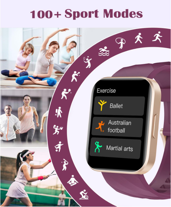 Reloj Inteligente Para iPhone Android De Smart Watch Pantalla Táctil Nuevo