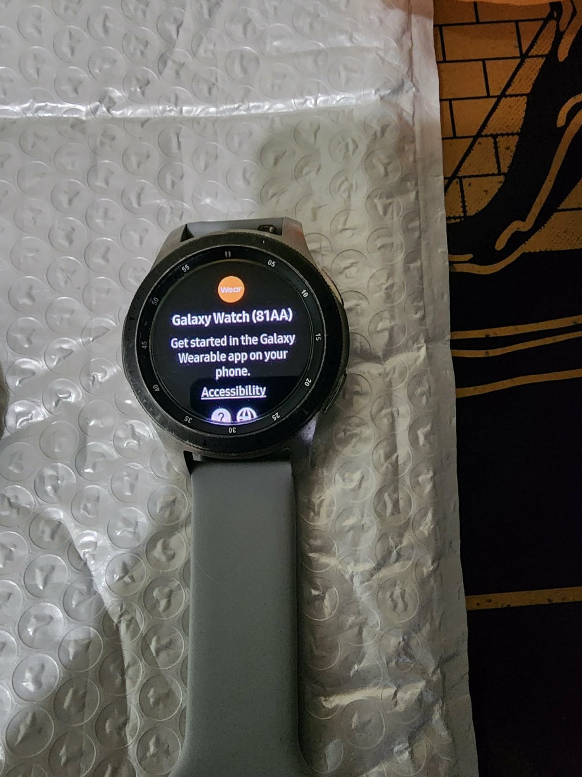 samsung galaxy watch SM-R800 Smart watch stainless steel, WiFi, Bluetooth