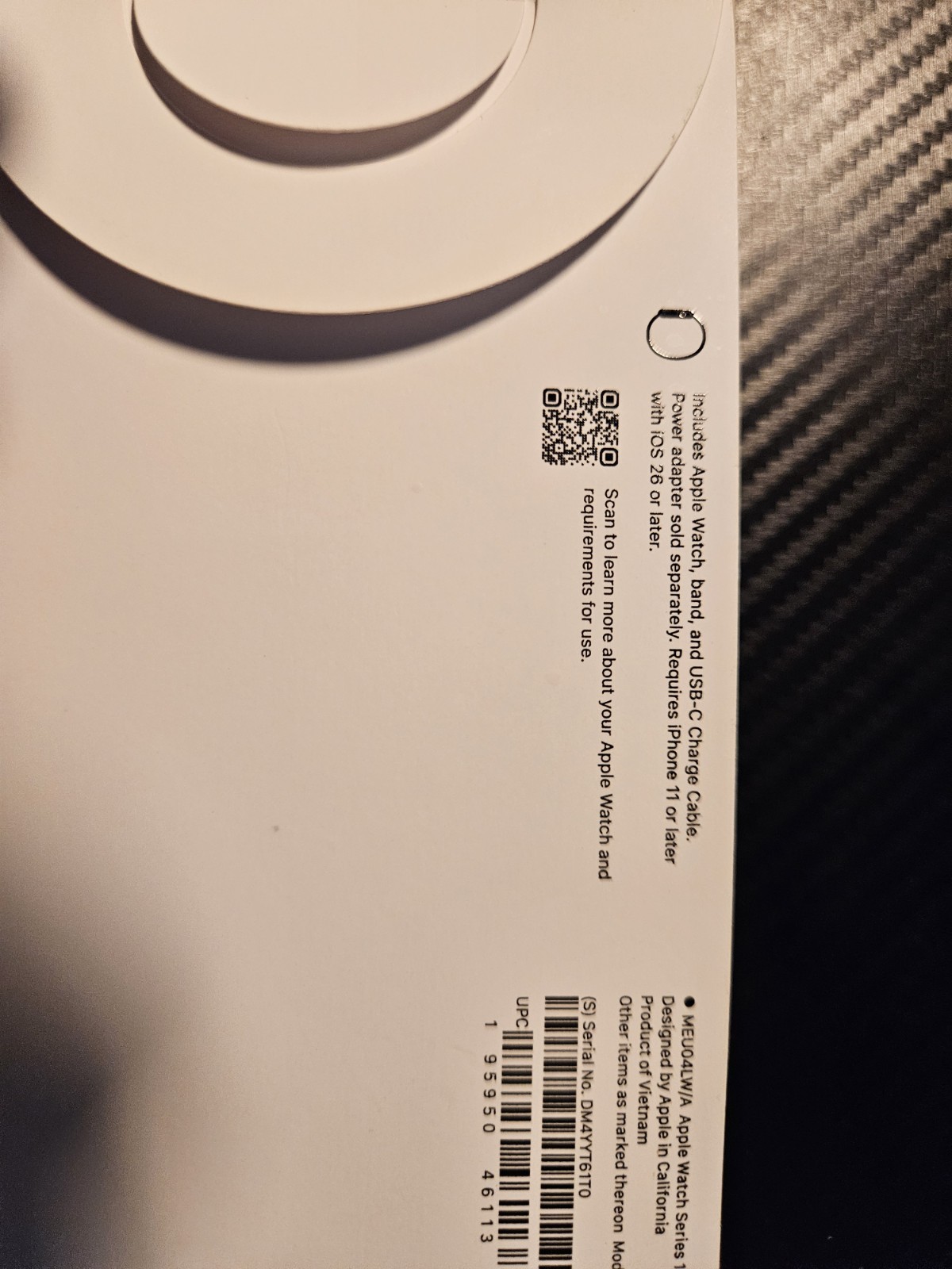 Apple Watch Series 11 42mm Rose Gold Aluminum, Light Blush S/M GPS 64GB