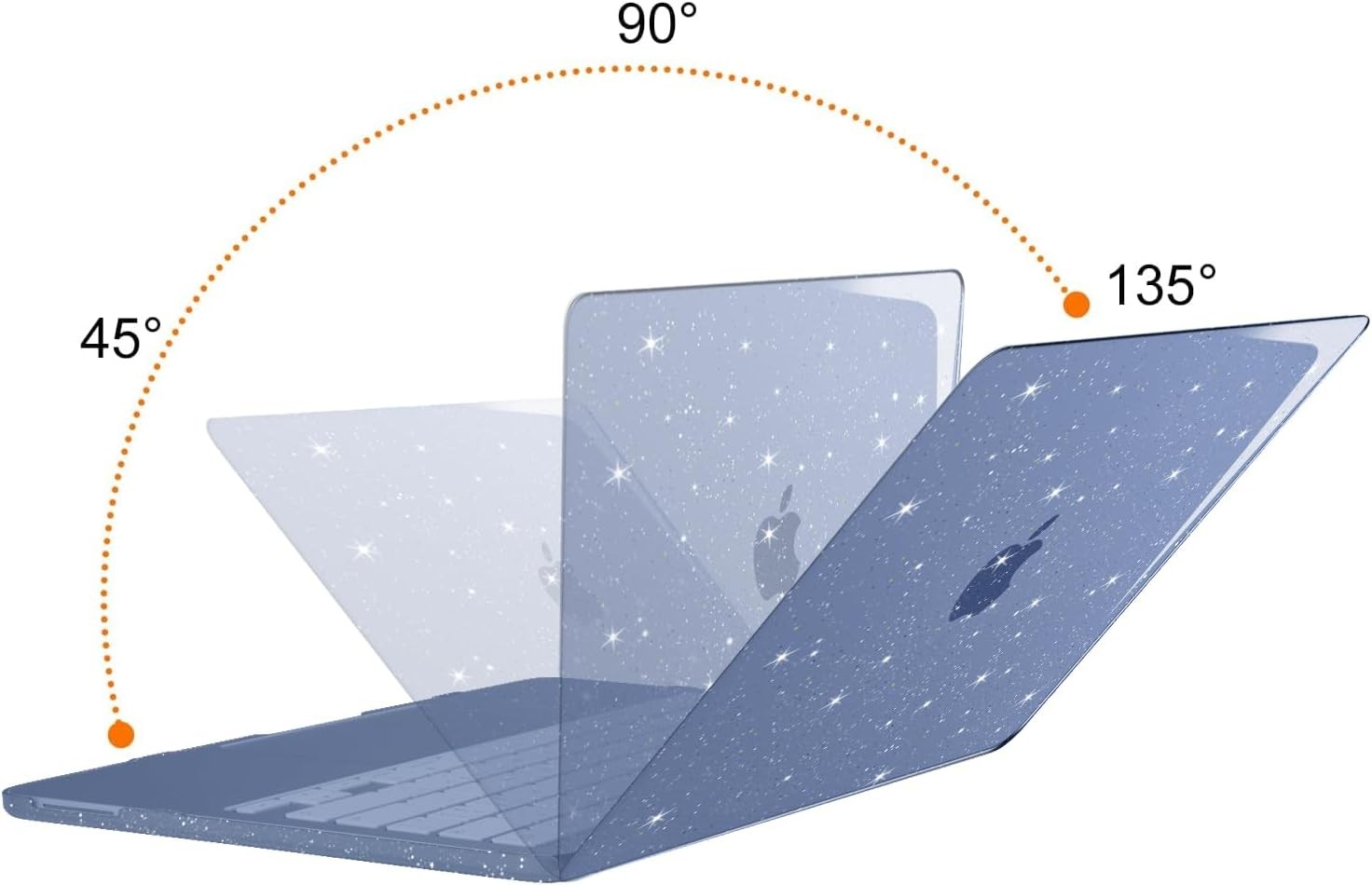 Case For MacBook Neo A3404 13 inch 2026, Crack-Resistant Hard Shell, Indigo