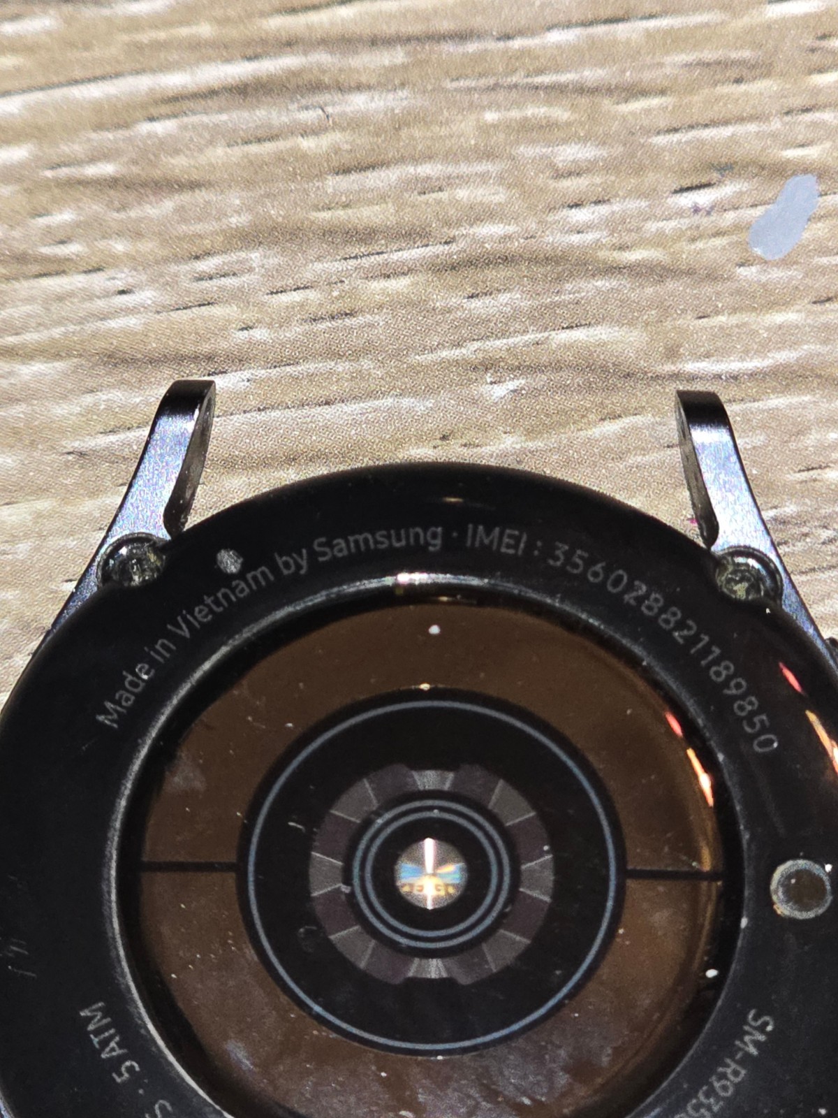 Samsung Galaxy 6 SM-R935U Stainless Steel READ DESCRIPTION Smartwatch