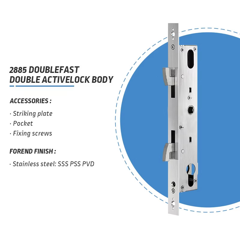Various mortises of smart locks